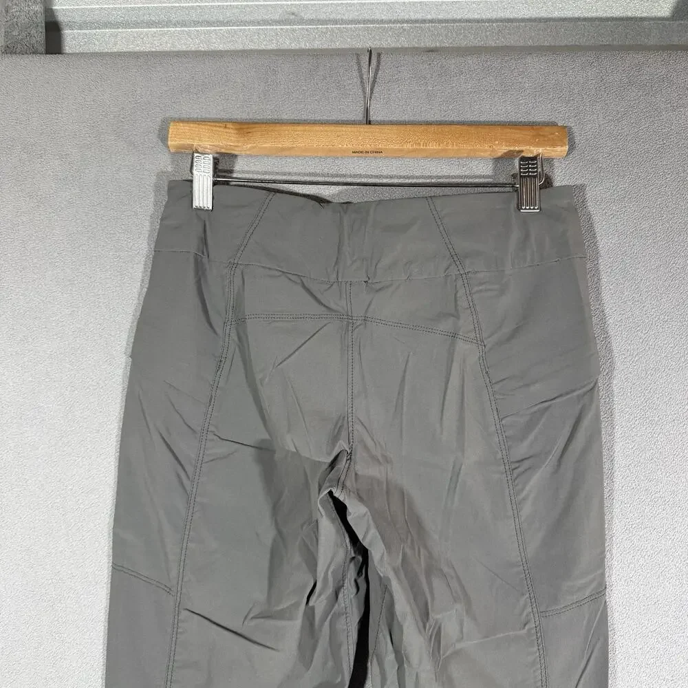 Outdoor Research Equinox Pants Womens Size 2 Gray Pull On Lightweight Nylon